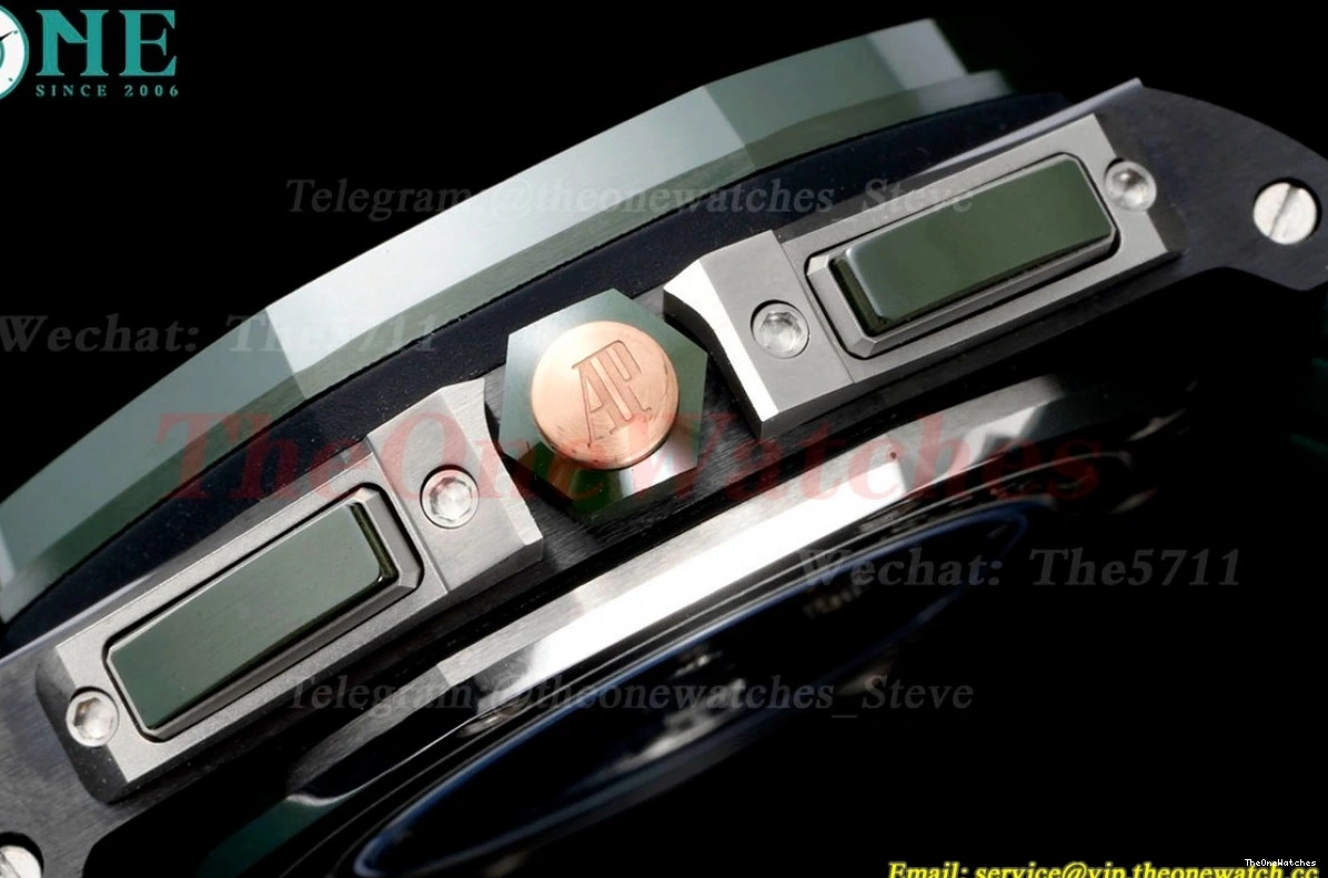 Ceramic Green A3126 2020 44mm Royal Offshore Oak RSF Dial RU 0411